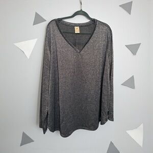 🌟 Shimmer & Shine with Faded Glory 4X Top!